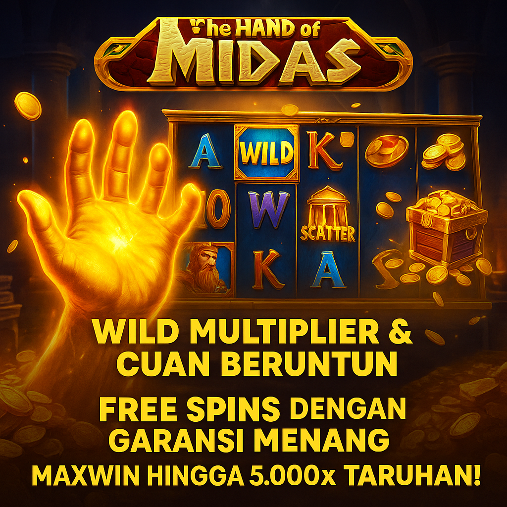 The Hand of Midas – Slot Gacor Wild Multiplier & Maxwin!